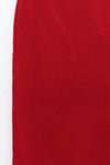 SWAYING/KNIT cashmere pocket straight skirt SW24RE3B03 red
